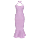 Mermaid Sleeveless Backless Midi Dress, ibuyxi.com