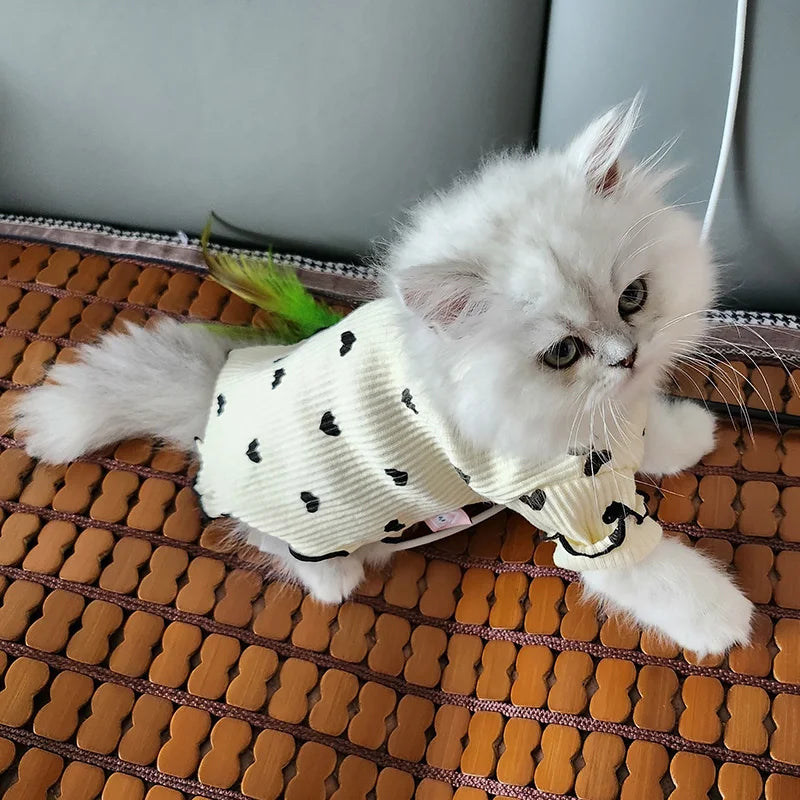 Sweetheart Cozy Cotton Cat Shirt