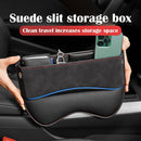 Suede Seat Side Storage Pocket For Car Seat Gap Filler Organizer Box Pu Leather Car Crevice Stowing Tidy Interior Parts, ibuyxi.com