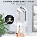 Bladeless Table Fan Portable Cooling & Light - view 4