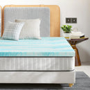 Cooling 2-3 Inch Gel Memory Foam Mattress Topper, iBuyXi.com