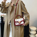 Luxe Sweet Cherry Print Shoulder Bag