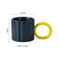 High Quality Contrast Ceramic Mug Creative Gift - view 3