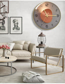 Fashion Ultra Thin Black Frame Silent Wall Clock, iBuyXi.com