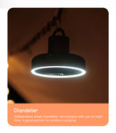 10000mAh Portable Wireless Electric Fan with Tripod Lamp, iBuyXi.com