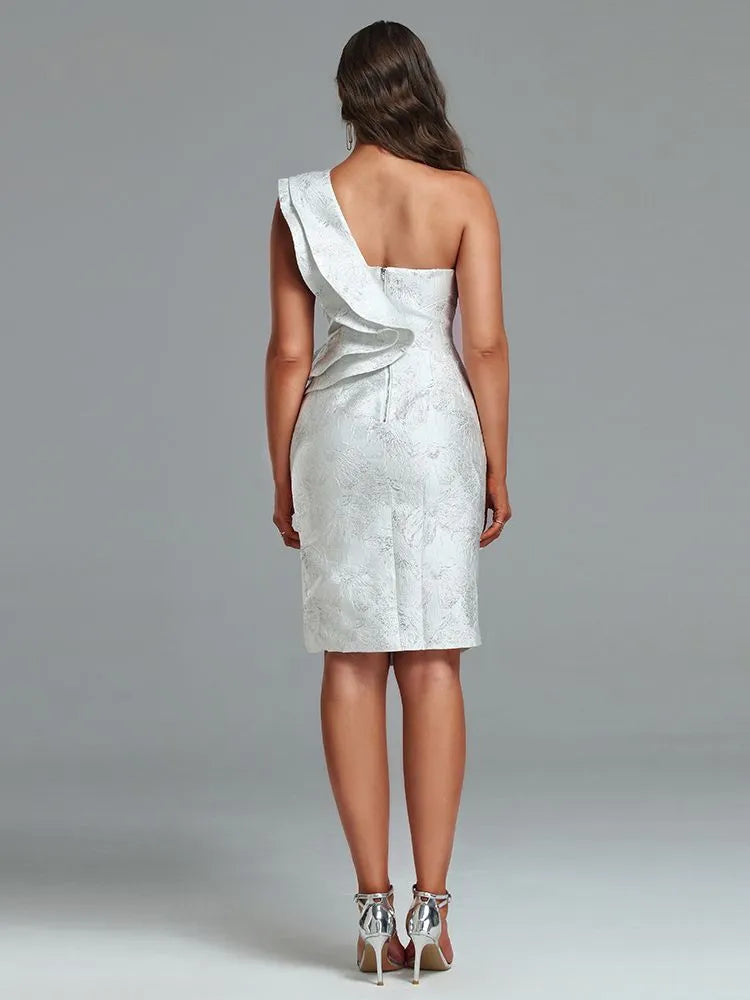 Gorgeous and High Quality White Elegant Bodycon Dress, ibuyxi.com