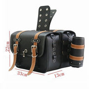 Bike Side Saddle Bag in PU Leather - view 5
