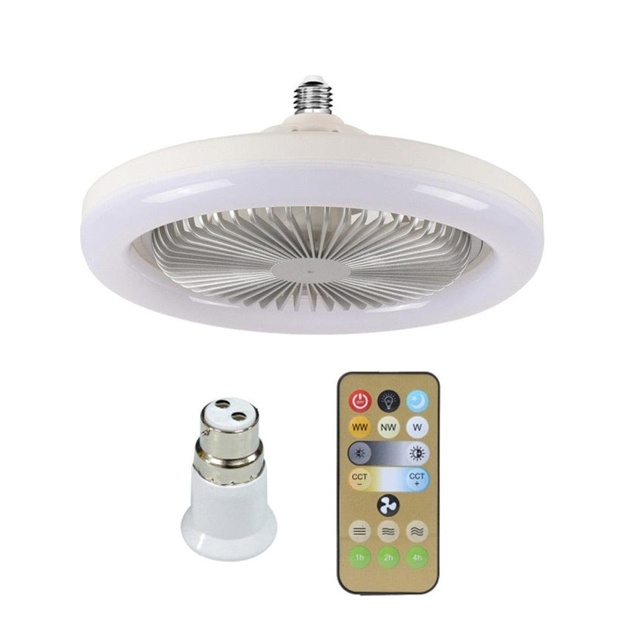 Smart Remote Control Ceiling Fan with Light