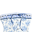 Floral Off Shoulder Printed Stylish Dress, ibuyxi.com
