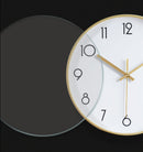 Nordic Mute Clock Wall Clock Simple Modern Living Room Elegant Home Fashion Creative and Slightly Luxury Quartz Clock Decoration - ibuyxi.comNordic Mute Wall Clock Simple Modern Living Room Decoribuyxi.com