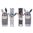 Cute Animals Wrist Rattle and Foot Finder Socks