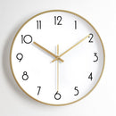 Nordic Mute Clock Wall Clock Simple Modern Living Room Elegant Home Fashion Creative and Slightly Luxury Quartz Clock Decoration - ibuyxi.comNordic Mute Wall Clock Simple Modern Living Room Decoribuyxi.com