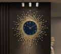 Sun Wall Clock for Luxury Living Room Decor, ibuyxi.com