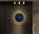Sun Wall Clock for Luxury Living Room Decor, ibuyxi.com