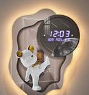 Electronic Perpetual Calendar Wall Clock For Decor - view 2