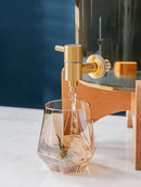 Large Capacity Glass Cold Water Pitcher with Tap - view 10