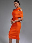 Bandage Off-Shoulder Dress - photo 5