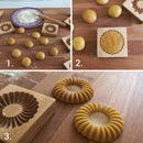 3D Wooden Cookie Cutter Moulds for Baking