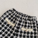 Tweed Plaid Two Piece Set Baby Clothes