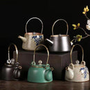 Retro Lifting Beam Teapot Tea Ware Set - view 10
