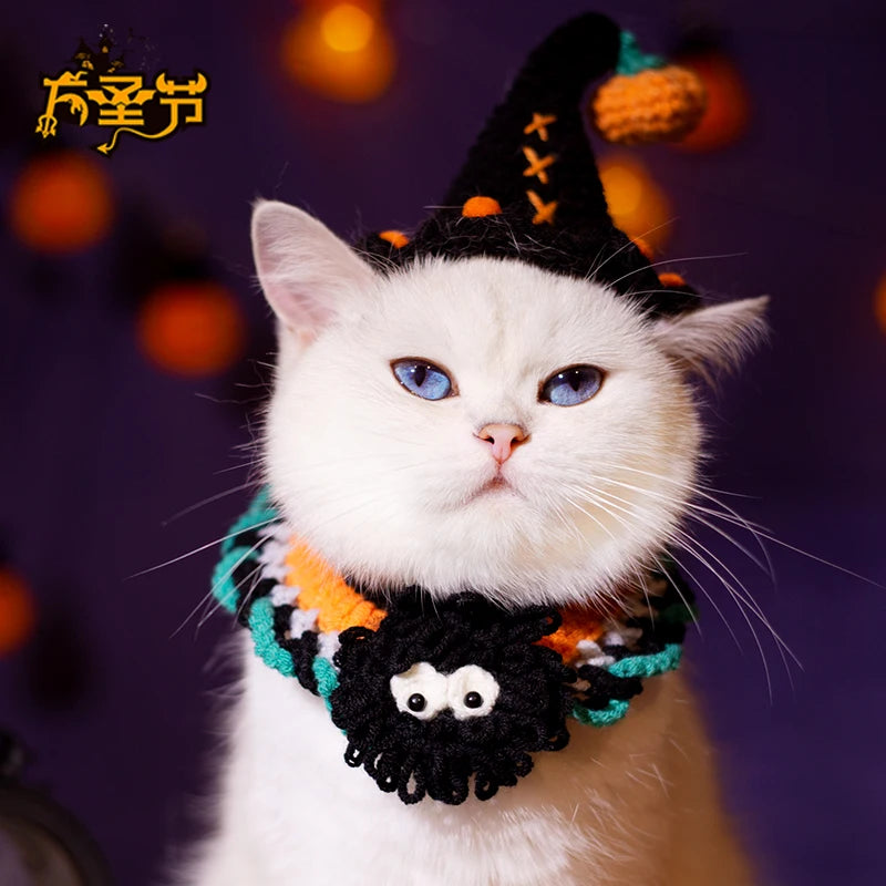 Handmade Halloween Cat Collars - view 4
