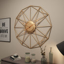 Polygon Design Of Silent 3D Wall Clock, iBuyXi.com