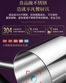 New Home Oil Fryer Stainless Steel Large Capacity Multifunctional Small Fryer Precise Temperature Control Frying Pan Saucepan, ibuyxi.com