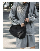 Casual Canvas Messenger Bag