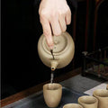 Traditional Pottery Large Capacity Tea Set, ibuyxi.com