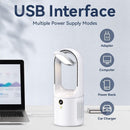 Bladeless Table Fan Portable Cooling & Light - view 2