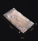 Handmade Firewood Tea Tray for Home, iBuyXi.com