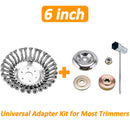  Steel Wire Grass Trimmer Head Rounded Edge Weed Trimmer,Head Grass Brush Removal Grass Tray Plate For Lawnmower, iBuyXi.com