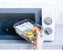 Sleek Glass Lunch Box for Food Storage, ibuyxi.com