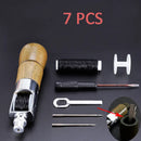 Leather Sewing Awl Kit Waxed Thread Hand Sewing Tools, ibuyxi.com