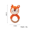 Crochet Animals Baby Rattle