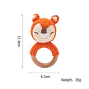 Crochet Animals Baby Rattle