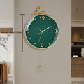 Modern Nordic Creative Wall Clock With Hanging Watch - view 5