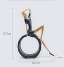 Young Girl Resin Room Accessories For Decoration - view 4