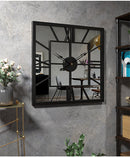 Creative and Silent Square Iron Wall Clock Decoration, iBuyXi.com