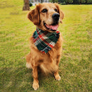 Classic Plaid Large Dog Bandanas