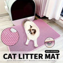 Easy Clean Honeycomb Cat Litter Mat