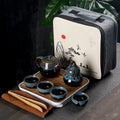 Portable Travel Tea Set Teapot, Cup and Tea Bag - view 10