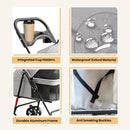 Mesh Canopy Foldable Pet Stroller