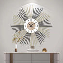 Modern Large Garden Wall Clock For Home Decor - view 7