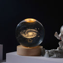 Creative Crystal Ball Universe Galaxy Lamp - view 2