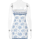 Floral Off Shoulder Printed Stylish Dress, ibuyxi.com