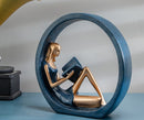Young Girl Resin Room Accessories For Decoration - view 5