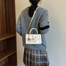 Luxe Sweet Cherry Print Shoulder Bag