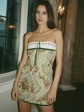 Floral Off Shoulder Printed Stylish Dress - view 2