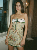 Floral Off Shoulder Printed Stylish Dress - view 2